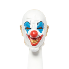 Latex Mask Bald Clown